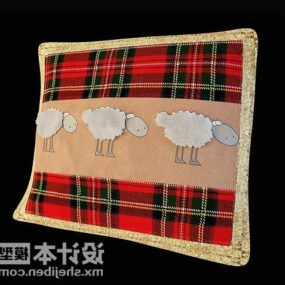 Country Style Cushion 3d model