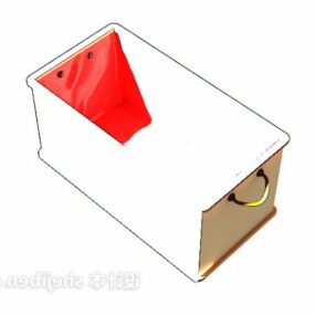 装饰塑料盒3d模型