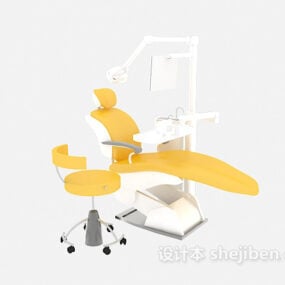 歯科医の椅子の病院設備 3D モデル