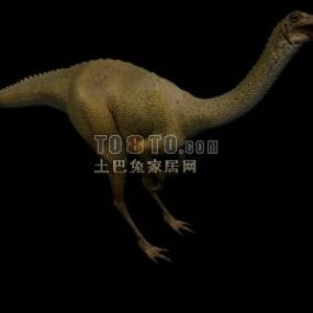 Wildes Dinosaurier-Tier-3D-Modell