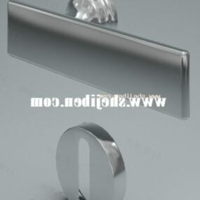 Door Pull Stainless Steel Material 3d model