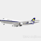 Kapal Terbang Penumpang Dengan Logo Syarikat Penerbangan