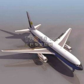 Learjet Atlas Jet Airplane 3d model