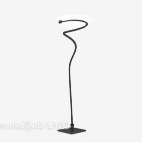 Lámpara de pie de forma fácil modelo 3d