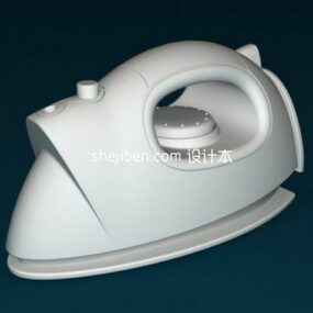 Electric Iron Smooth Edge Design 3d-modell