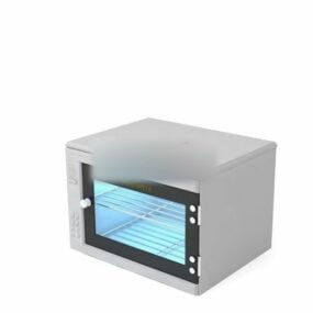 Small Electric Oven 3d model