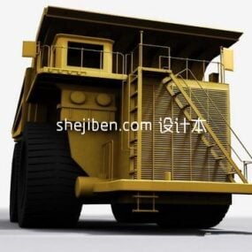 Heavy Truck Industrial Vehicle 3d model