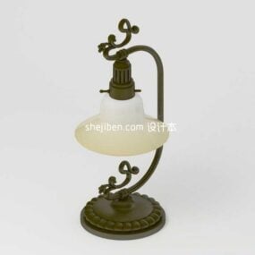 Ancient Oriental Pendant Light 3d model