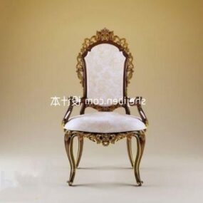 意大利皮椅Lombardo 3d模型