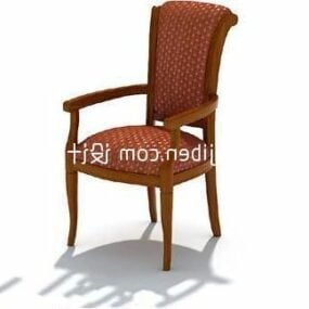 Single Chair For Dining Room 3d model