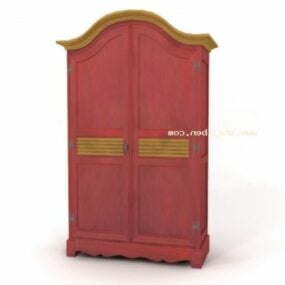 Mensola per armadio in legno cinese modello 3d
