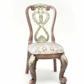 كرسي البيض مع نموذج عثماني ثلاثي الأبعاد