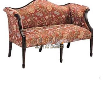 European Antique Style Sofa