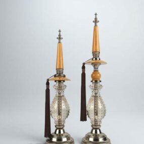 European Tableware Vase Shaped Decorative 3d model