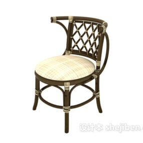 3д модель ресторанного стула Simple Style