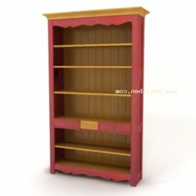 3д модель европейского шкафа Red Wood