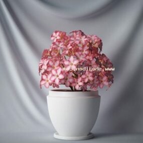 Modello 3d di fiori floreali squisiti