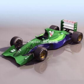 Extreme Racing F1 Car 3d model