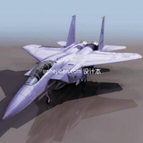 Us F15 Fighter Aircraft 3d model