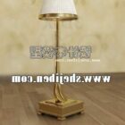 Hotel Luxurious Floor Lamp Golden Stand
