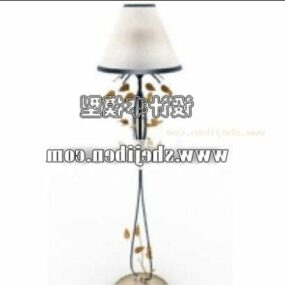 Floor Lamp Antique Lighting Fixtures 3d model