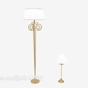Floor Lamp Table Lamp Set 3d model