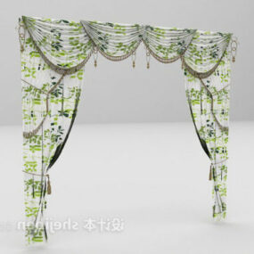 Fresh Idyllic Curtain 3d model