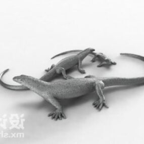 Gecko Lizard Animal 3d model
