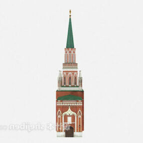 Ruská starověká budova 3D model