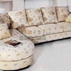 Vintage Sofa Furniture Smooth Edge Style