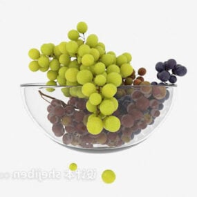 3д модель винограда
