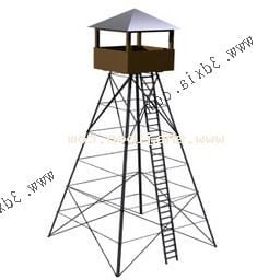 مدل سه بعدی برج نگهبانی