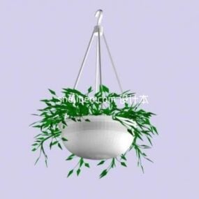 Hanging Basket Plant 3d-model