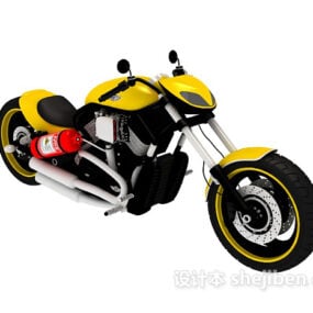 Harley Moto Vehicle 3d model