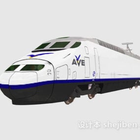 Transrapid Maglev Train 3d model