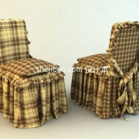 υφασμάτινο κάλυμμα καρέκλας 3d μοντέλο