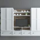 Home Tv Wall Cabinet Set