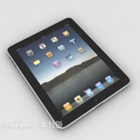 iPadタブレットの3Dモデル