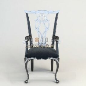 Krzesło z pojedynczą skorupą Kartell Model 3D
