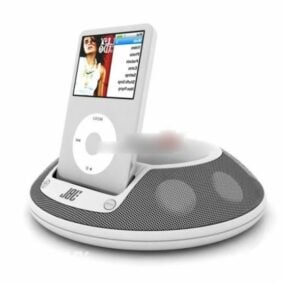 Model 3D odtwarzacza multimedialnego Apple iPod