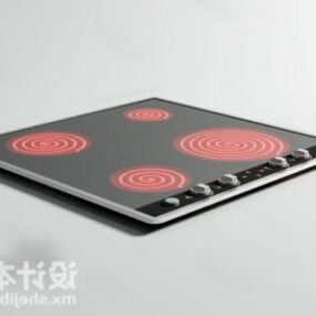 Induction Cooking 3d model