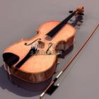 Instrument - Violin 3d model .