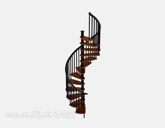 Escaleras giratorias de hierro