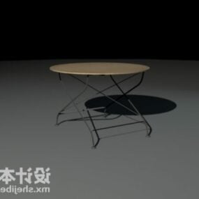 3D-model van ijzeren tafel
