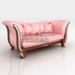 Sofá de vime Nananu modelo 3d