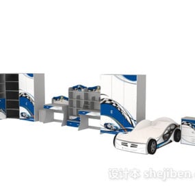 Box Truck Trailer 3d model