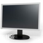 LCD-TV valkoinen kehys