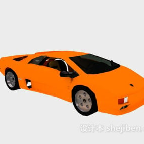 Voiture Lamborghini Vintage modèle 3D