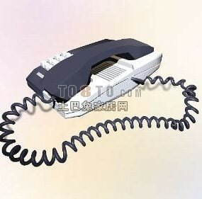 Wall Telephone V1 3d model