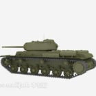 Light tank free 3d model .